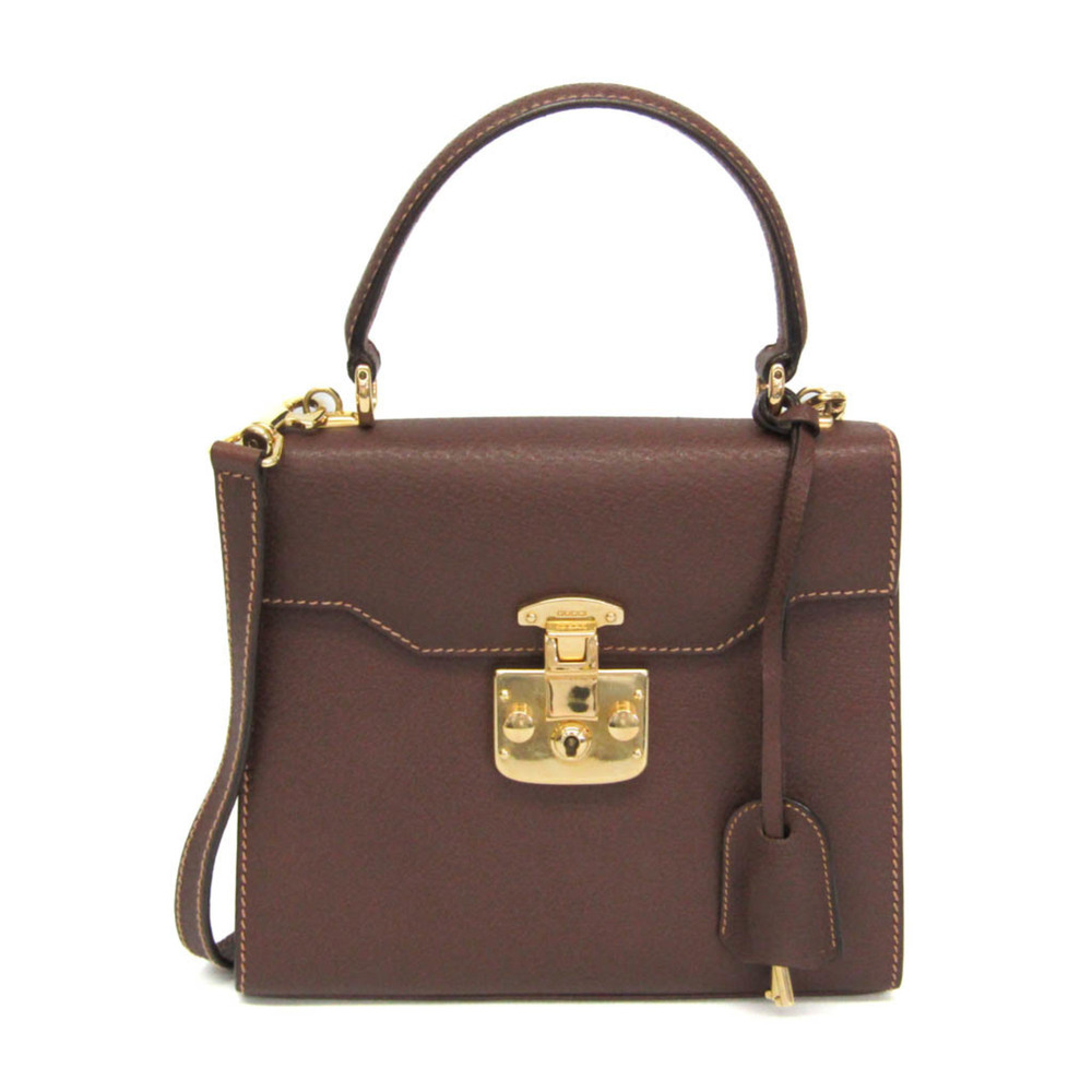 Gucci Lady Rock 000 110 0211 Women's Leather Handbag,Shoulder Bag Brown - Picture 1 of 16